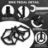 Premium Bike Pedals of 9/16 Inch, Professional Mountain and Road Bike Flat Pedal with 2 Sealed Bearings, Wide Paltform and Lightweight of Bicycle ...